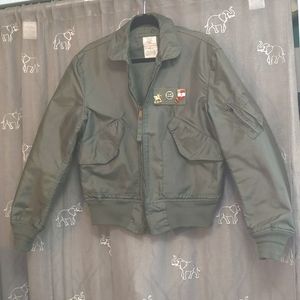 Vintage military issue bomber/flight jacket
